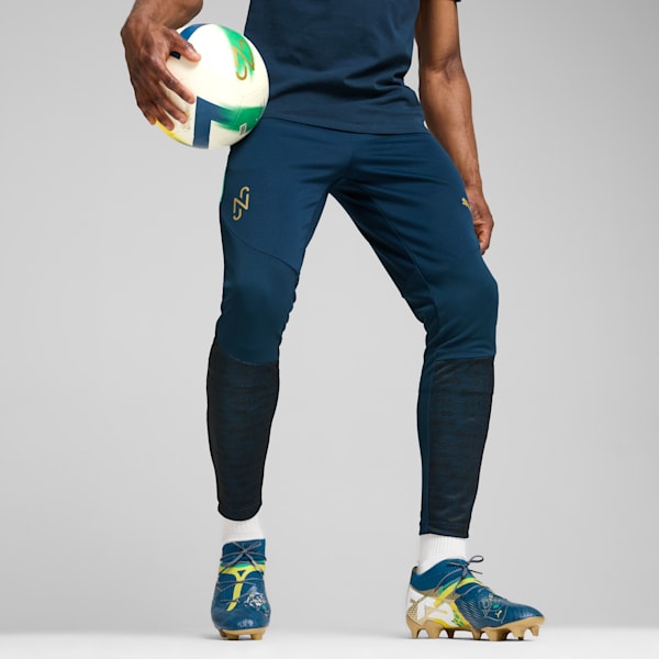 Pants Hombre Neymar JR "BNA", Blue Horizon-Grassy Green, extralarge